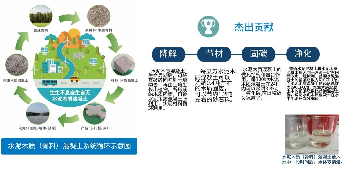 水泥木质（骨料）混凝土